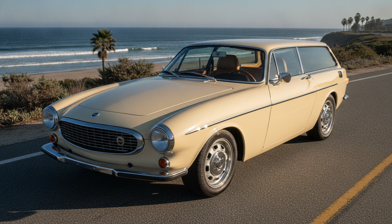 Volvo 1800ES shooting brake commission concept